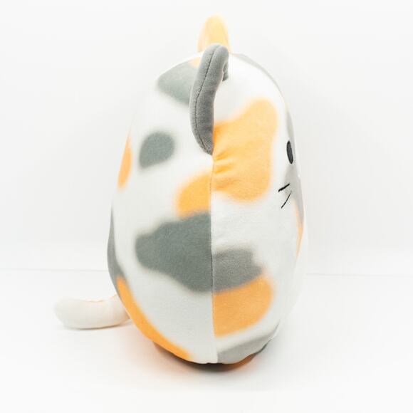 SQUISHMALLOWS Tahoe the Tortoiseshell Cat 8" Plush Orange Gray White Kitty - Picture 4 of 6